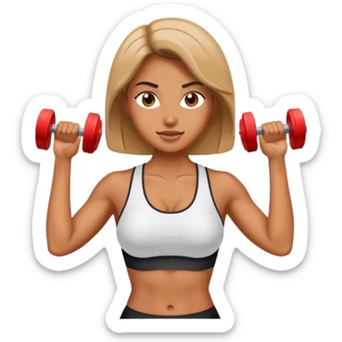 Mulher malhando sticker