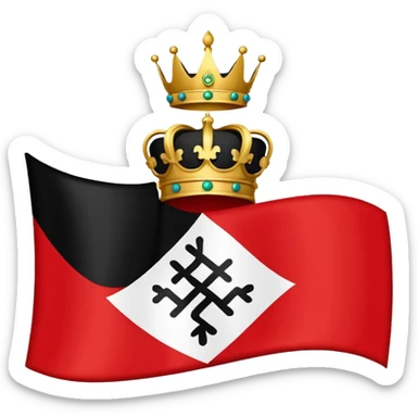 create São Paulo city flag sticker