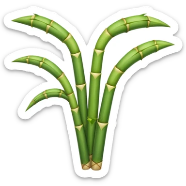 Sugarcane emoji sticker