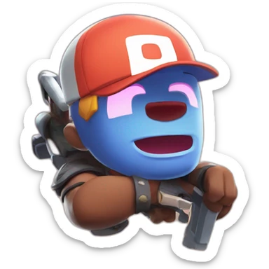 Colt from Brawl Stars sticker