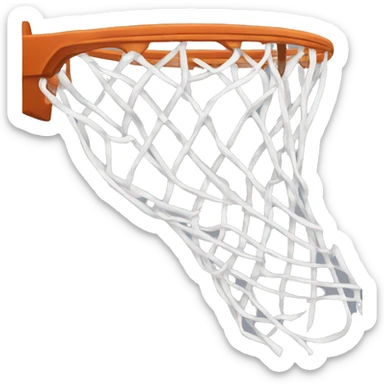 Basketball Net sticker