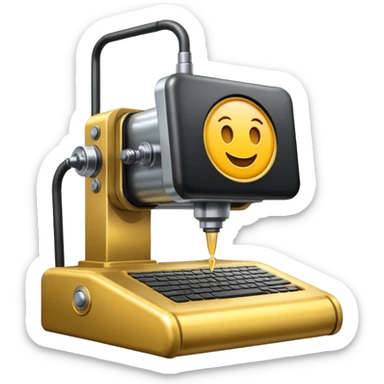 mac os digital press hydraulic sticker