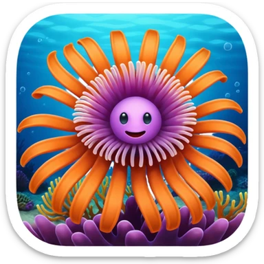 sea anemone sticker