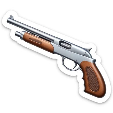 shotgun on which it is written “life is short” sticker