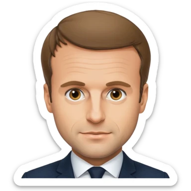 Manuel Macron cite sticker