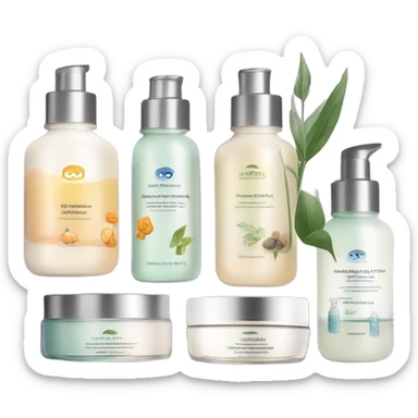 skin care Kit
 sticker