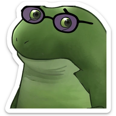 panda con un fiocco lilla in testa sticker