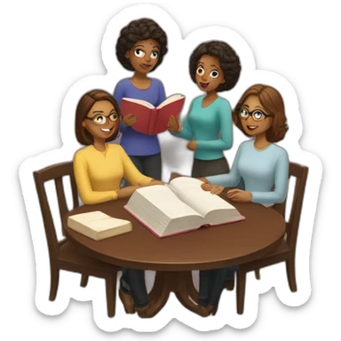 book club sticker