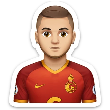 İcardi Galatasaray logolu emoji yap sticker
