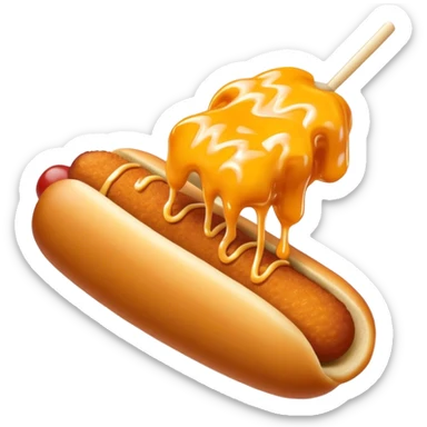 Korean corndog sticker