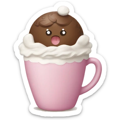 Mocha sanrio sticker
