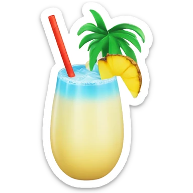 pina colada sticker