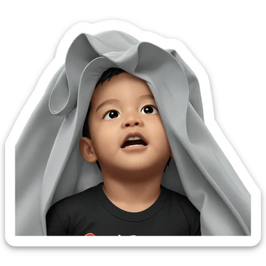 cool meme boy in shirt sticker