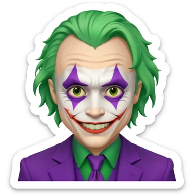 heath ledger joker scary sticker