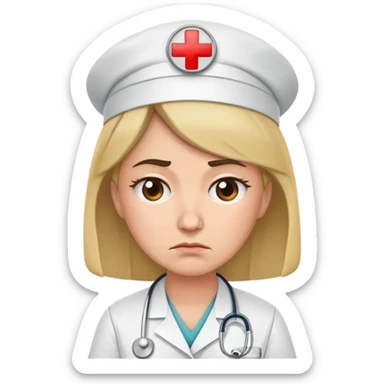 Infirmière à boutte sticker