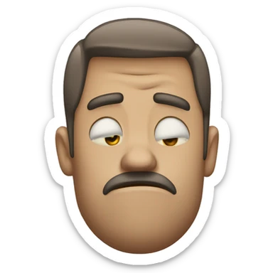 disappointed smacking forehead emoji sticker