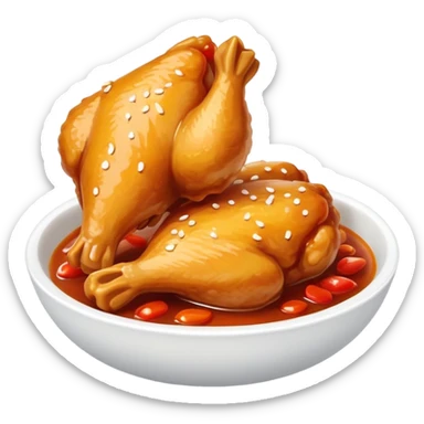 Sweet and sour chicken  sticker