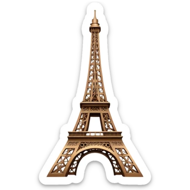 Eiffel Tower full sticker