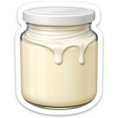 smooth ricotta cream, swirled, no jar sticker