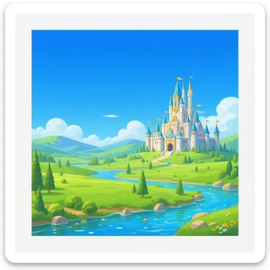 magic kingdom sticker