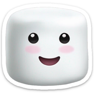 marshmallow  sticker