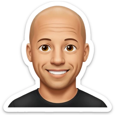 Vin diesel  sticker