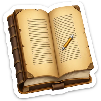 old history book emoji sticker