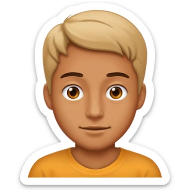 persona con expresion de te lo dije  sticker