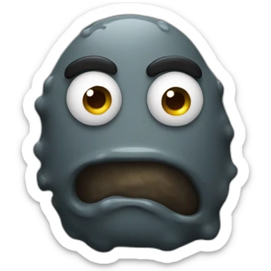 sludge man sticker