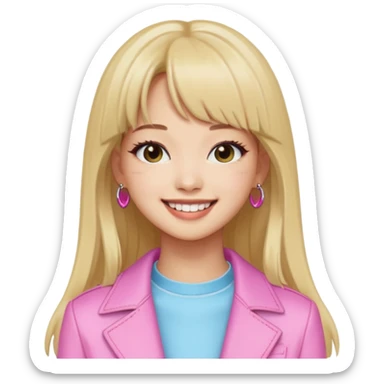 Lisa from BLACKPINK sticker