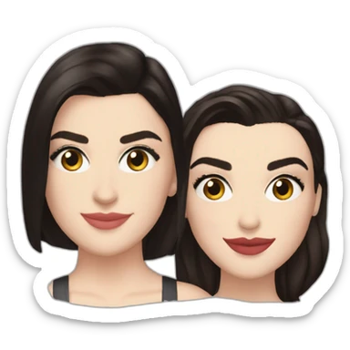 rachel weisz and dua lipa sticker