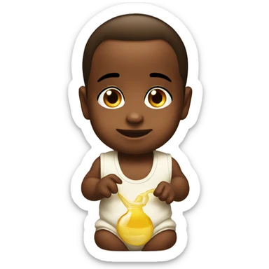 diddy baby oil sticker