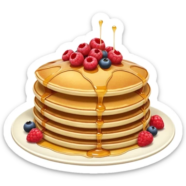 Fruit pancakes  sticker