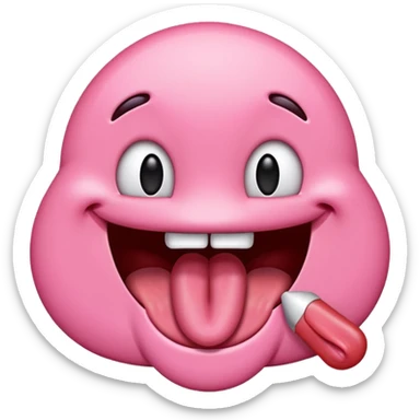 emoji tongue sticking out  sticker