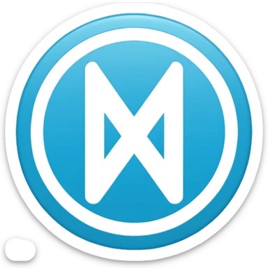 Icon: Perfect solid circle in bright Cyan Blue (#20D5F7), centered with a crisp White Checkmark (#FFFFFF). Design for high-contrast, small-scale (e.g., 12px) clarity. sticker