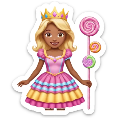 princess of the candyland sticker