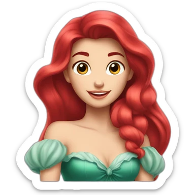 Beautyful Ariel sticker