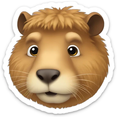 cappybara sticker