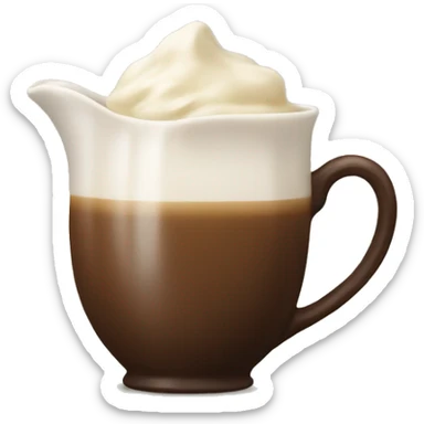 Creamer sticker