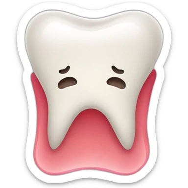 tooth gap sticker