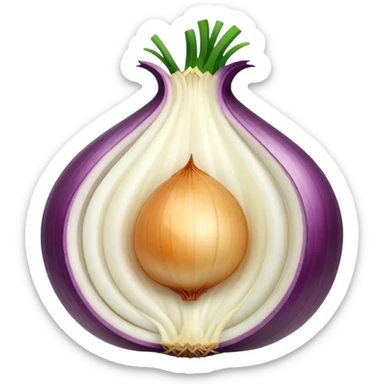 ciopolle affettate a rondelle sticker