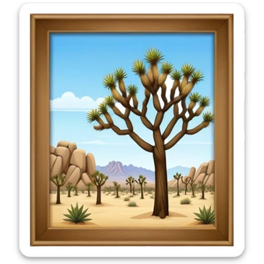 Joshua Tree sticker