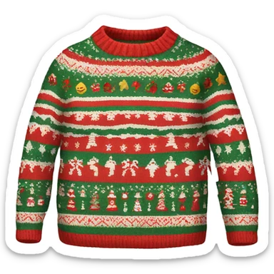 Christmas sweater  sticker
