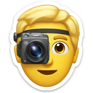 caméra vidéo sticker