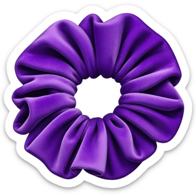 scrunchie sticker