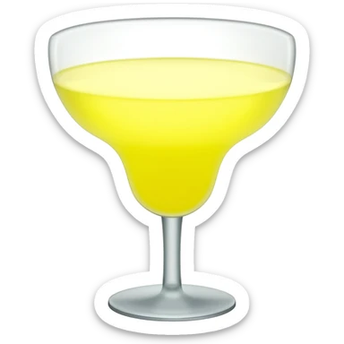 Margarita amarilla sticker