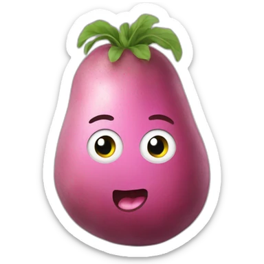pink-potato sticker