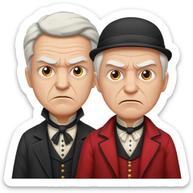 architect rivalry angry olden times sticker