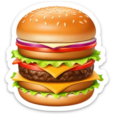 Whopper  sticker