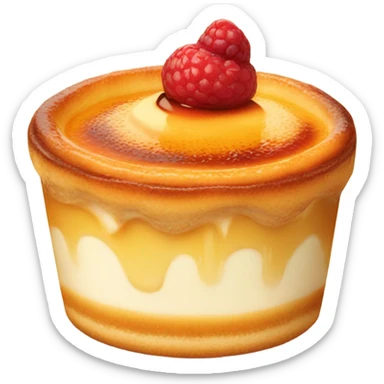 creme brulee sticker